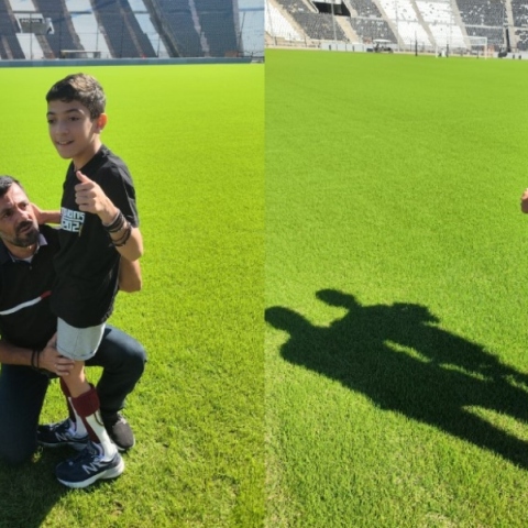 «Επέστρεψα σπίτι μου» - Ο μικρός Γιαννάκης...πάτησε ξανά στην Τούμπα