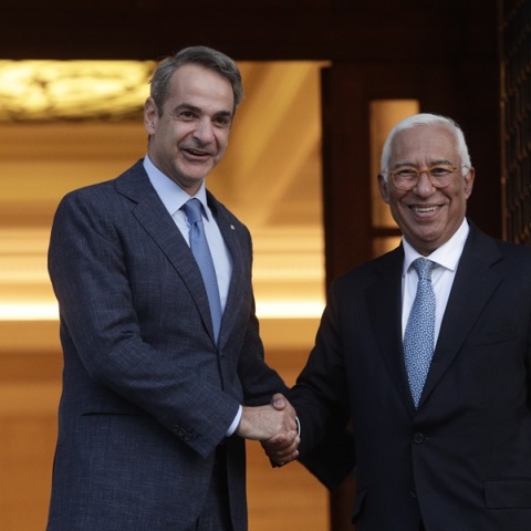Συνάντηση Μητσοτάκη με Αντόνιο Κόστα: Έχετε την πλήρη στήριξή μου