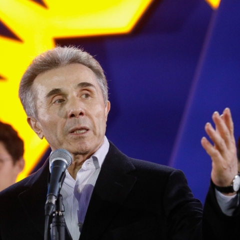 Ο ιδρυτής του κόμματος «Γεωργιανό Όνειρο» και ολιγάρχης Bidzina Ivanishvili 