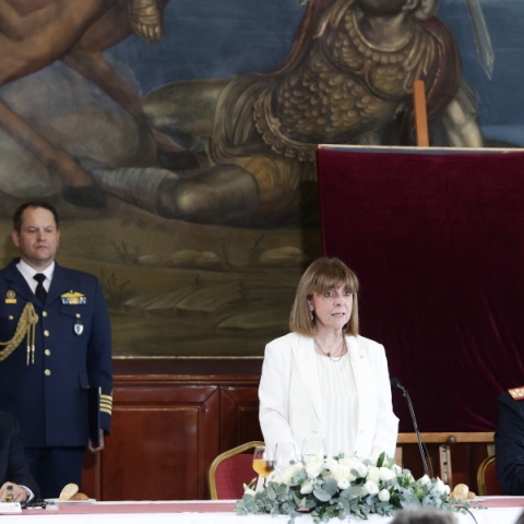 Η Πρόεδρος της Δημοκρατίας Κατερίνα Σακελλαροπούλου