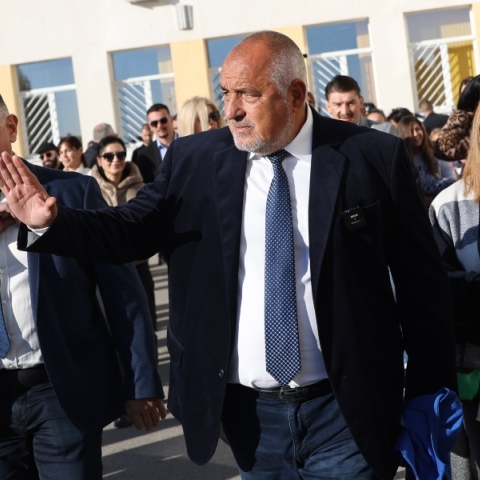 Ο ηγέτης του συντηρητικού Gerb, Μπόικο Μπορίσοφ