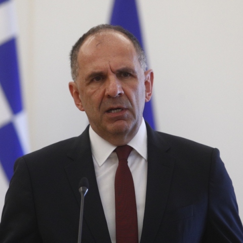 Ο υπουργός Εξωτερικών Γιώργος Γεραπετρίτης