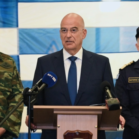 Ο υπουργός Εθνικής Άμυνας, Νίκος Δένδιας