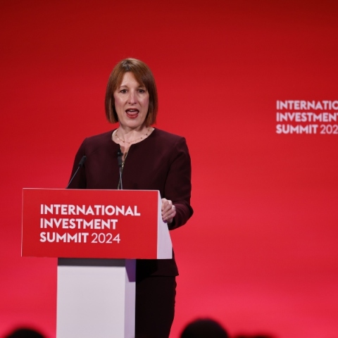 Η υπουργός Οικονομικών της Βρετανίας Ρέιτσελ Ριβς