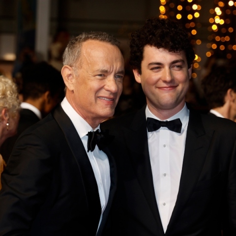 Ο Τομ Χανκς με τον γιο του Τρούμαν