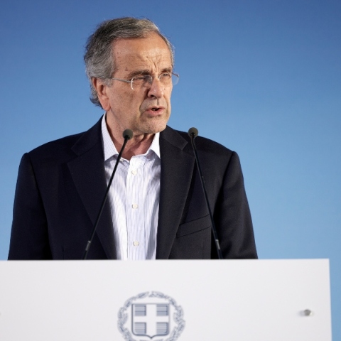 Ο πρώην πρωθυπουργός Αντώνης Σαμαράς