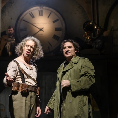 Βασίλης Χαραλαμπόπουλος και Γιάννης Τσορτέκης στο Underground στο Ακροπόλ