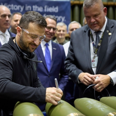 Ο πρόεδρος της Ουκρανίας Βολοντίμιρ Ζελένσκι