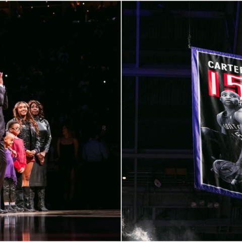 Δεν άντεξε και λύγισε στην απόσυρση της φανέλας του ο Βινς Κάρτερ