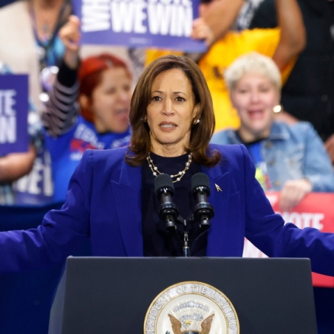 Η υποψήφια για την προεδρία των ΗΠΑ Κάμαλα Χάρις