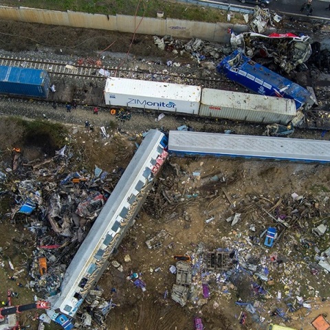 συγκρουση τρενων