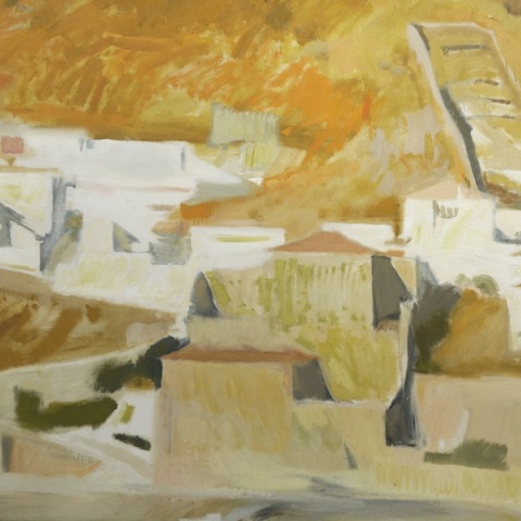 Παναγιώτης Τέτσης (Ύδρα 1925-Αθήνα 2016), Κήπος, 1970 - 1972