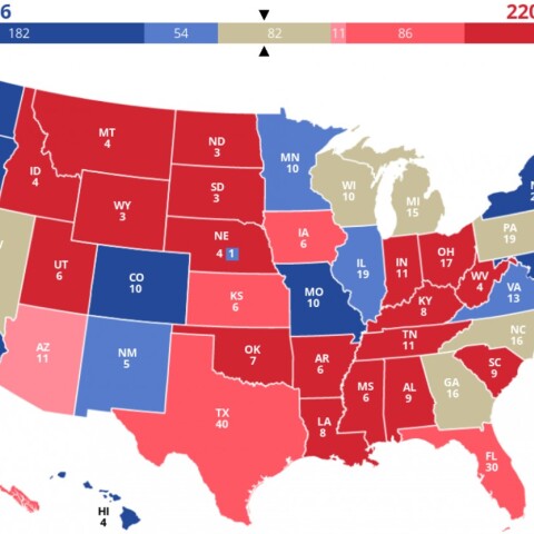 Εκλογές ΗΠΑ 2024: Διαδραστικός χάρτης για το αποτέλεσμα των εκλογών