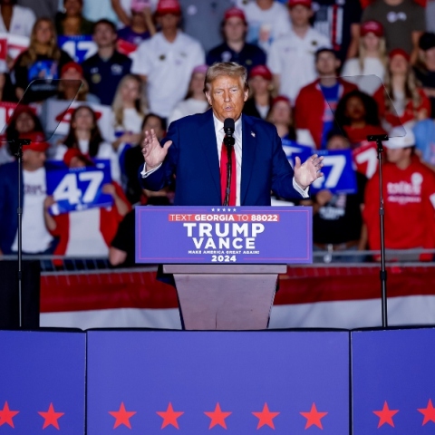 O υποψήφιος πρόεδρος των ΗΠΑ, Ντόναλντ Τραμπ 