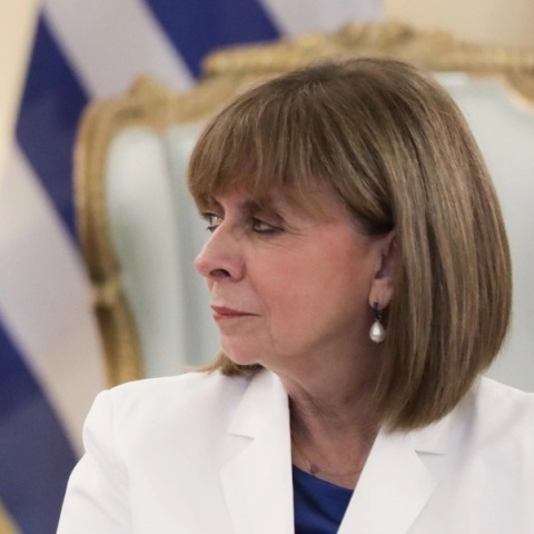 Η Κατερίνα Σακελλαροπούλου