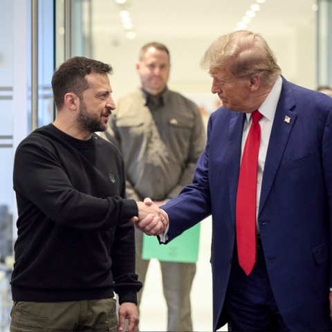 Ο Ουκρανός πρόεδρος Βολοντίμιρ Ζελένσκι