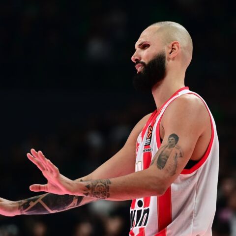 EUROLEAGUE 2024-2025 / ΠΑΝΑΘΗΝΑΪΚΟΣ - ΟΛΥΜΠΙΑΚΟΣ (ΓΙΩΡΓΟΣ ΜΑΤΘΑΙΟΣ/EUROKINISSI)