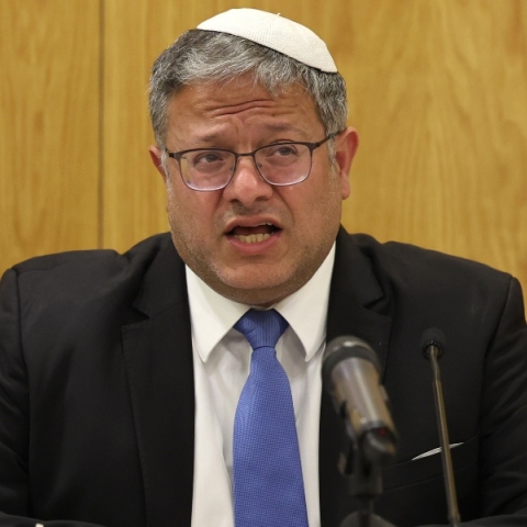 Ο υπουργός Ασφάλειας του Ισραήλ, Ιταμάρ Μπεν-Γκβιρ 