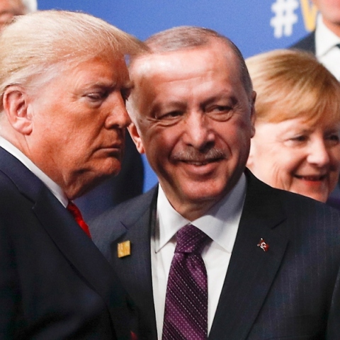 Ντόναλντ Τραμπ και Ρετζέπ Ταγίπ Ερντογάν