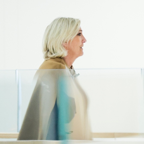 Η Μαρίν Λεπέν 