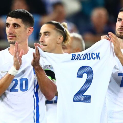 Οι διεθνείς με φανέλα του Τζορτζ Μπάλντοκ