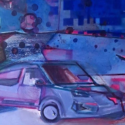 Πίνακας της Αλεξάνδρας Μαράτη