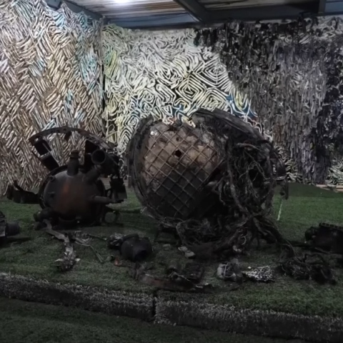 συντριμμια πυραυλου