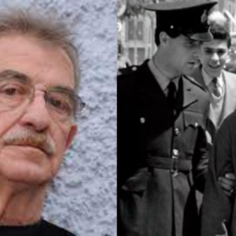 Ο ηθοποιός Θάνος Παπαδόπουλος - σκήνη απο ταινία