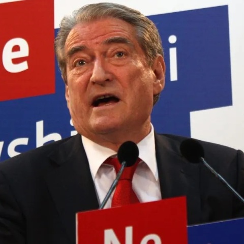 Ο ηγέτης της αντιπολίτευσης της Αλβανίας, Σαλί Μπερίσα