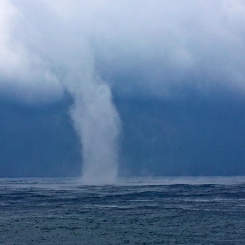 υδροστρόβιλος, θάλασσα