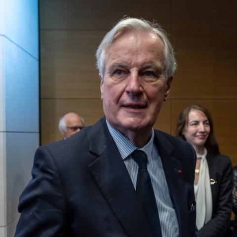 Ο πρωθυπουργός της Γαλλίας, Μισέλ Μπαρνιέ 