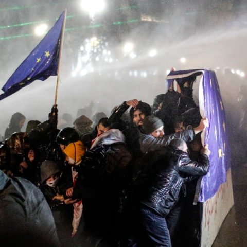 διαδηλωτες, συμπλοκη με αστυνομία