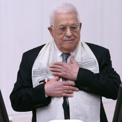 Ο πρόεδρος της Παλαιστινιακής Αρχής, Μαχμούντ Αμπάς