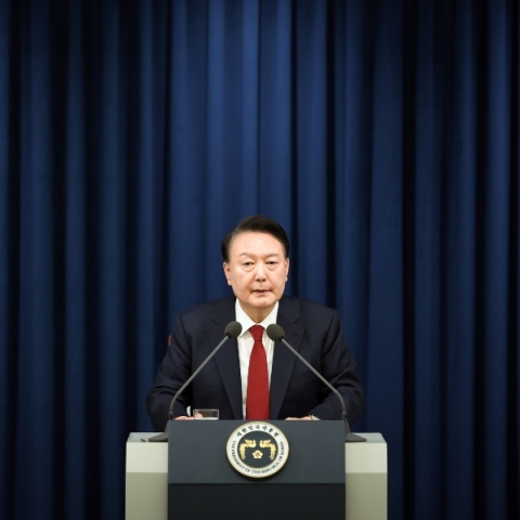 Ο πρόεδρος της Νότιας Κορέας, Γιουν Σοκ-γελ 