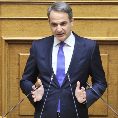 Ο πρωθυπουργός Κυριάκος Μητσοτάκης