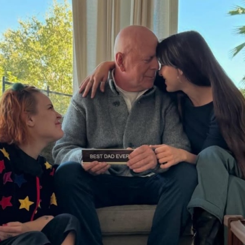 Ο Μπρους Γουίλις, η Ντέμι Μουρ και η κόρη τους Ταλούλα