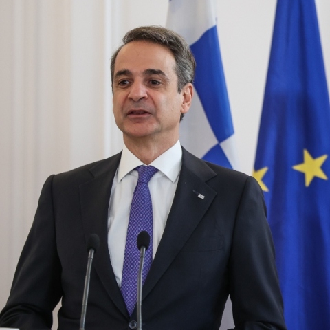 Ο πρωθυπουργός Κυριάκος Μητσοτάκης