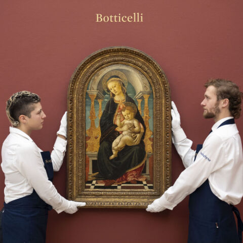 Μποτιτσέλι: Πάνω από 12 εκατ. για πρώιμο αριστούργημα με την Παναγία και τον Ιησού