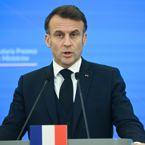 Ο πρόεδρος της Γαλλίας, Εμανουέλ Μακρόν 