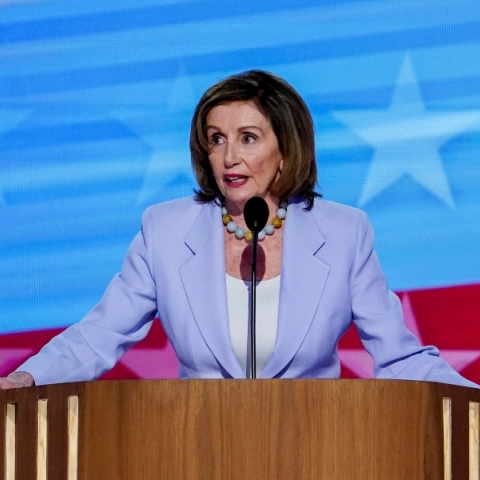 Η πρώην πρόεδρος της Βουλής των Αντιπροσώπων των ΗΠΑ, Νάνσι Πελόζι
