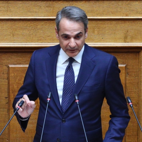 Ο πρωθυπουργός Κυριάκος Μητσοτάκης