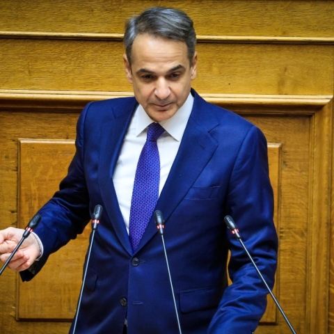 Ο πρωθυπουργός Κυριάκος Μητσοτάκης