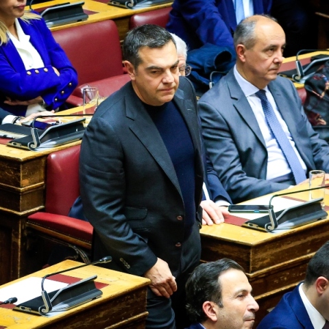 Ο πρώην πρωθυπουργός Αλέξης Τσίπρας