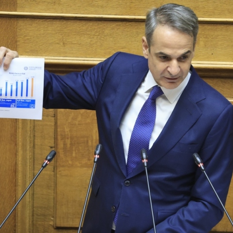 Ο πρωθυπουργός Κυριάκος Μητσοτάκης