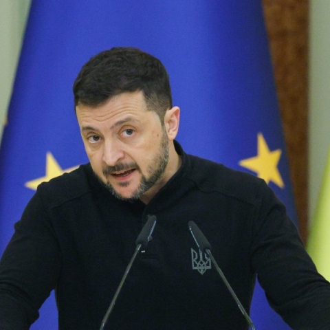 Ο Ουκρανός πρόεδρος Βολοντίμιρ Ζελένσκι