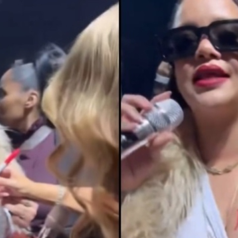 Η Μαράια Κάρεϊ και η Ριάνα 