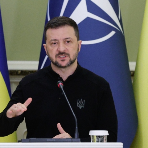 Ο πρόεδρος της Ουκρανίας Βολοντίμιρ Ζελένσκι