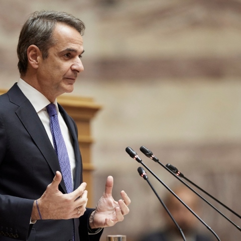 Ο πρωθυπουργός Κυριάκος Μητσοτάκης