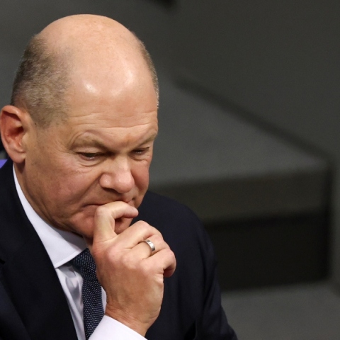 Ο Γερμανός Καγκελάριος Όλαφ Σολτς