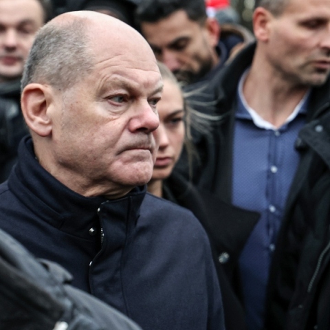 Ο Γερμανός καγκελάριος Όλαφ Σολτς 